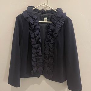 J. Crew Navy Wool Jacket - Size 8